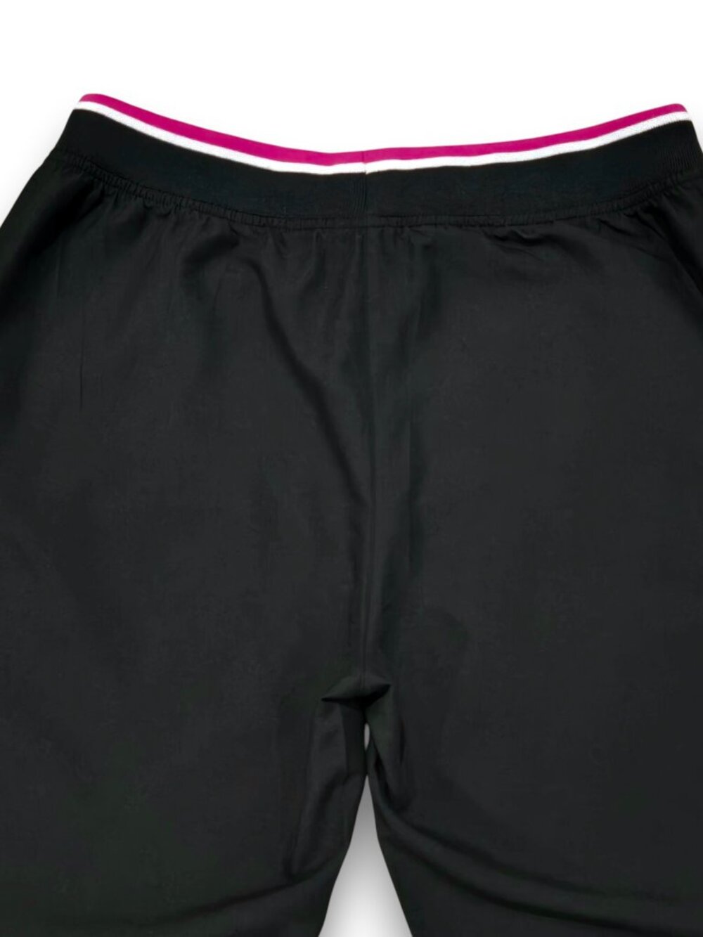 Women's SMALL Track Pants  Black Pink Stripe Athleisure Workout Y2K EVERLAST - Picture 12 of 16
